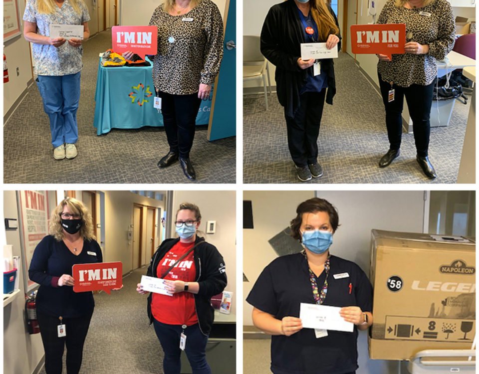Congrats to the “I’m In” Staff Campaign winners