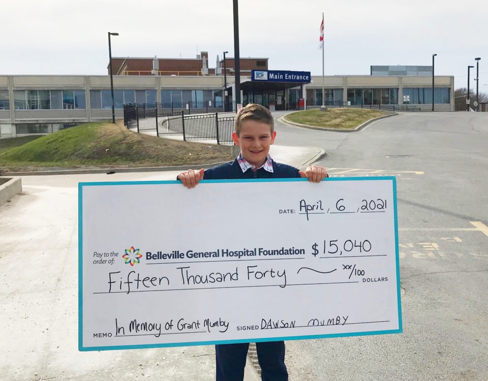 Dawson Mumby raises $15,040 in honor of his grandfather
