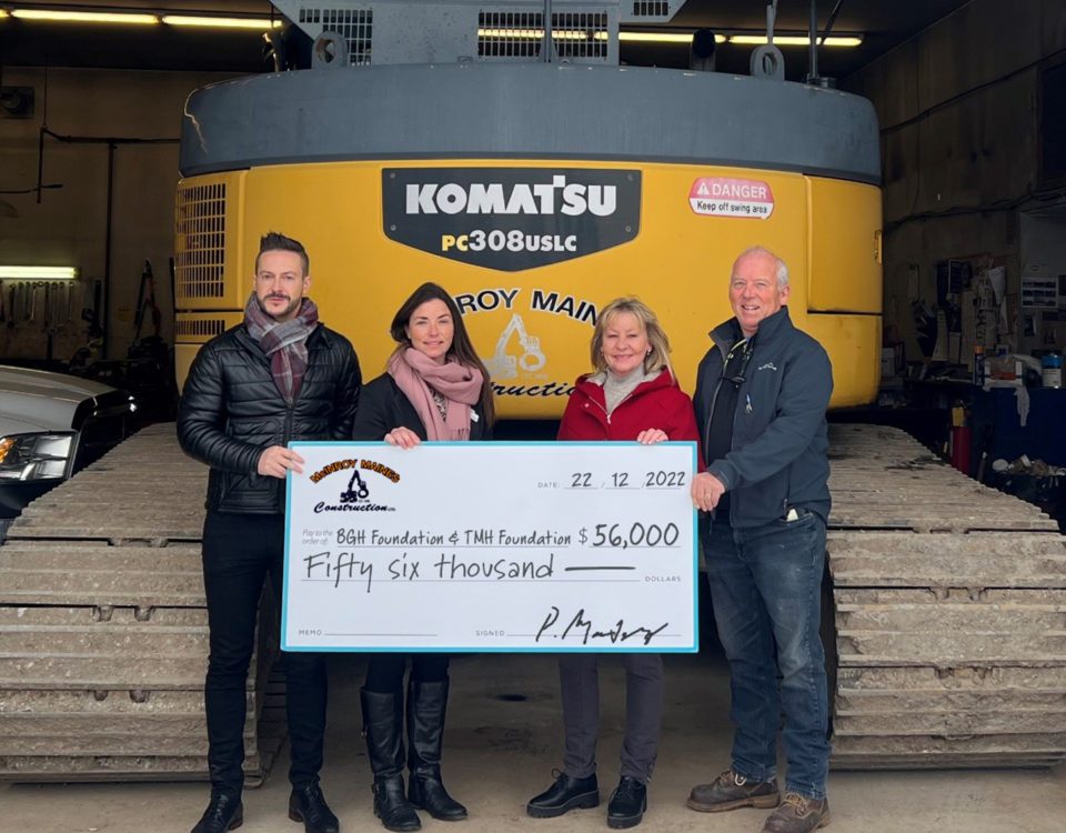 McInroy-Maines Construction Donates a $56,000 Christmas Gift to Local Hospitals