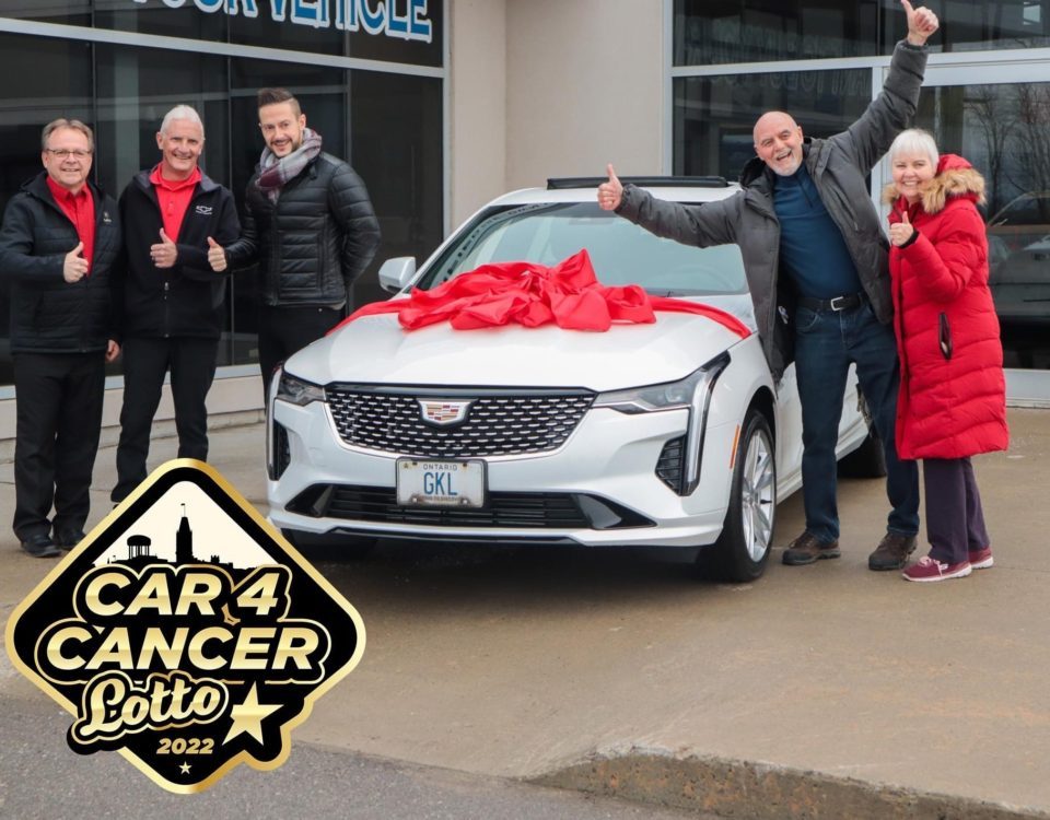 Local cancer survivor collects Cadillac