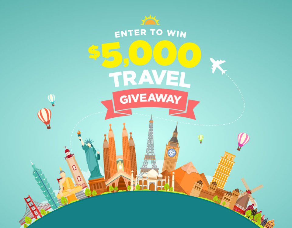 $5,000 Travel Giveaway