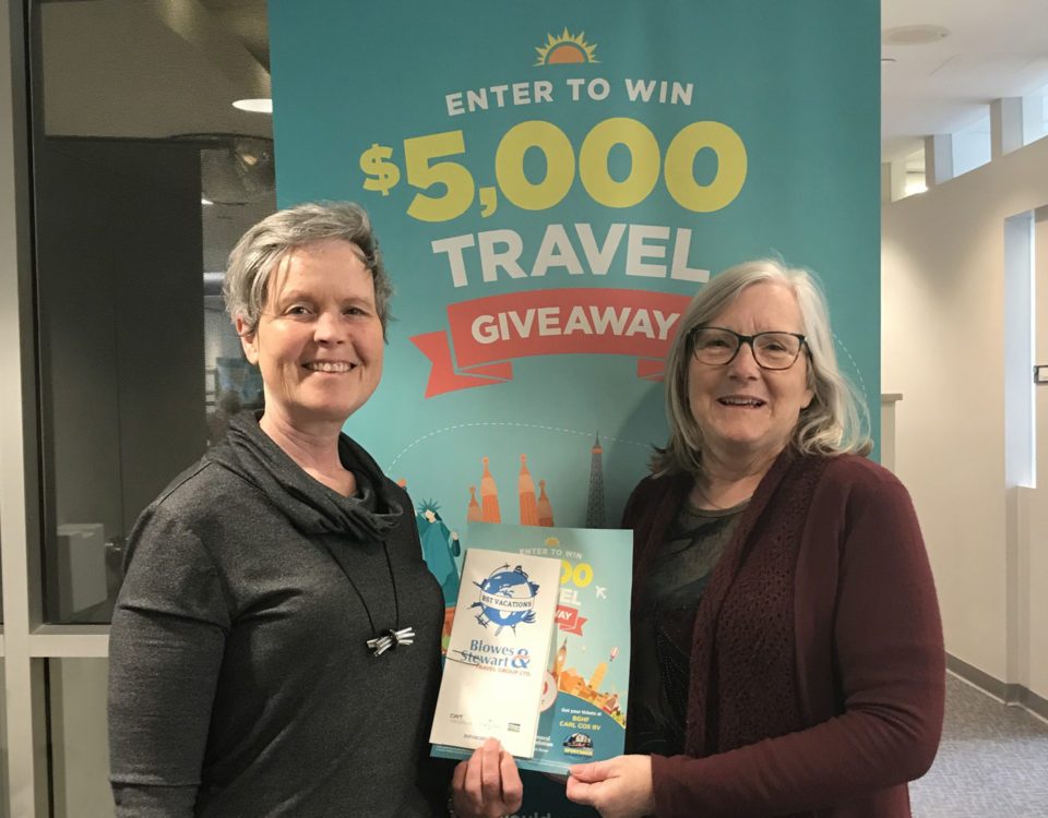 Bon Voyage has new meaning for newly retired winner of BGHF $5000 Travel Giveaway