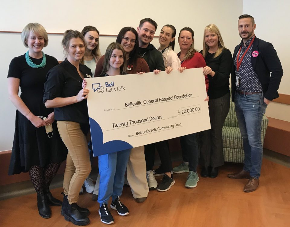 Bell Let’s Talk Community Fund Supports Mental Health Services with $20,000 Grant