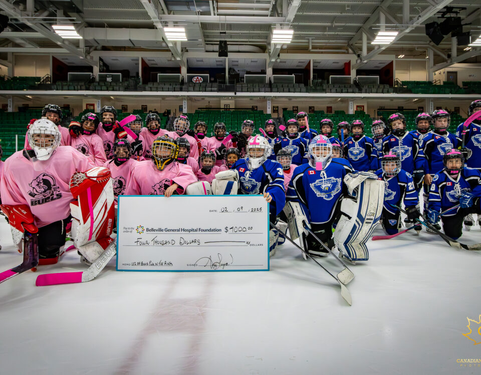 Belleville Minor Hockey Community Rallies for Cancer Care