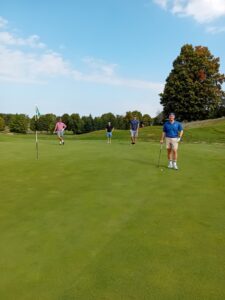 Elite Team (3 of 4 golfers hit green)