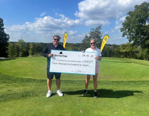 Black Bear Ridge “Swings Easy” Again in Support of Local Healthcare