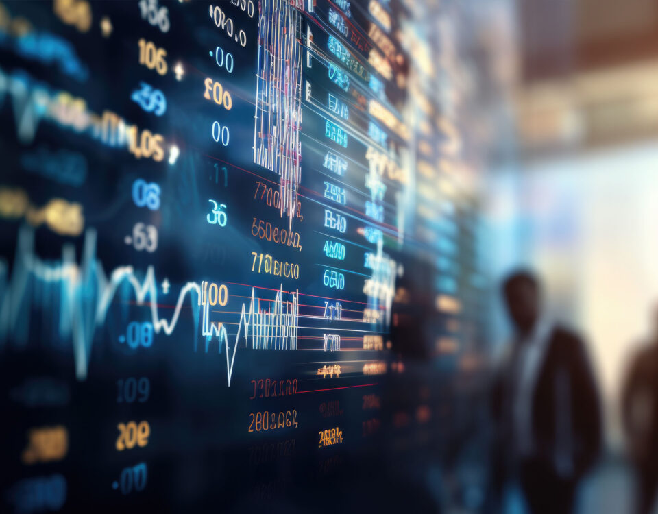 Close up, business woman working at office, using calculator to calculate company finance, accounting with laptop computer on table, budget management. Doing finance, budgeting and tax calculation